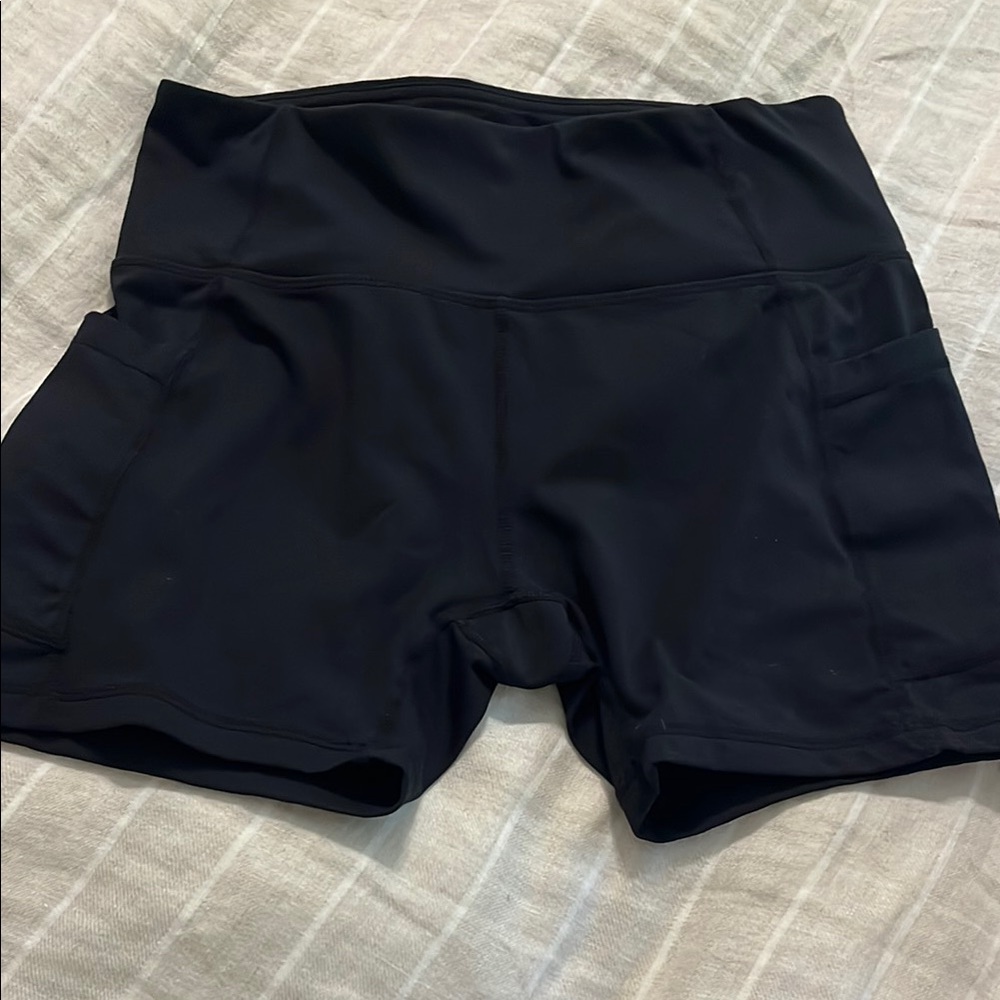 Women's Classic Black Bike Shorts set of 3 - Picture 9 of 12